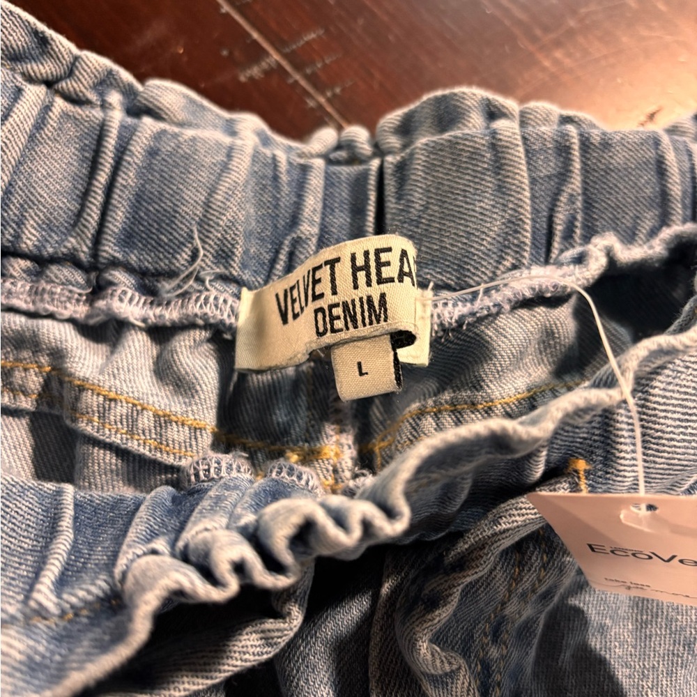 Velvet Heart Light Blue Straight Leg Jeans